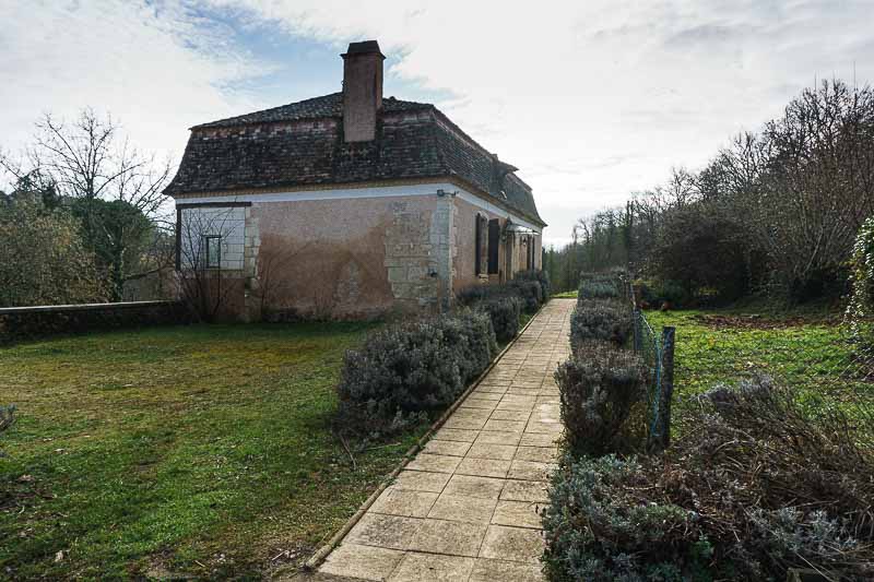 Guest Rooms in Dordogne, garden side